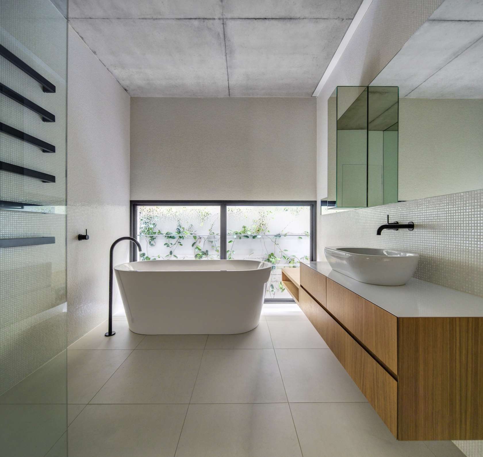 Minimalist Contemporary Bathroom Design | HomeDesignBoard
