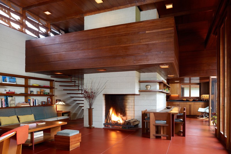 Frank Lloyd Wright Interiors | HomeDesignBoard