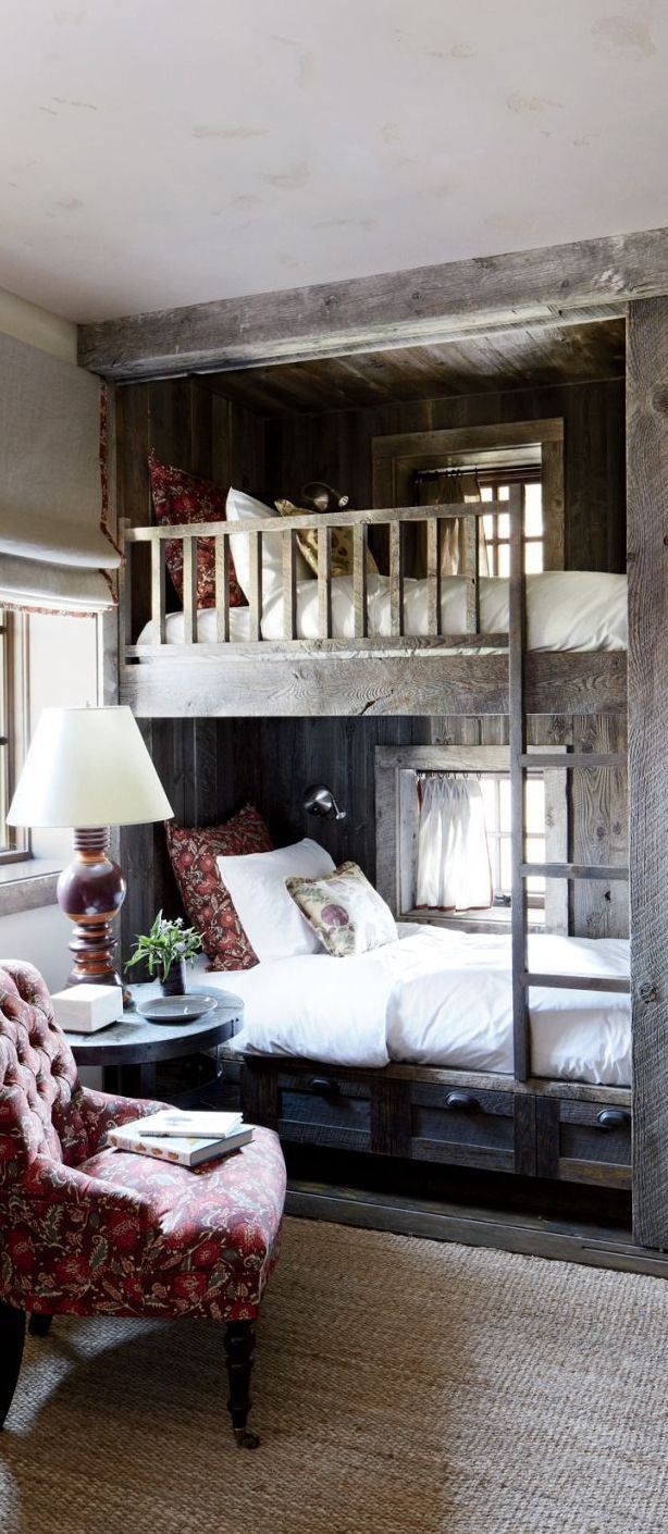 Rustic Bunk Bedroom Design Inspiration