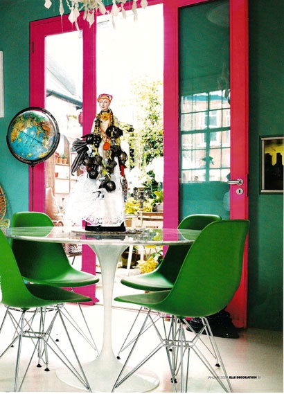 Colorful Dining Room