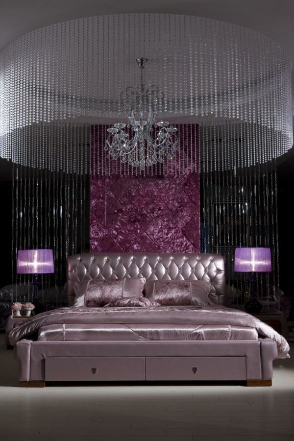 Provocative Purple Bedroom