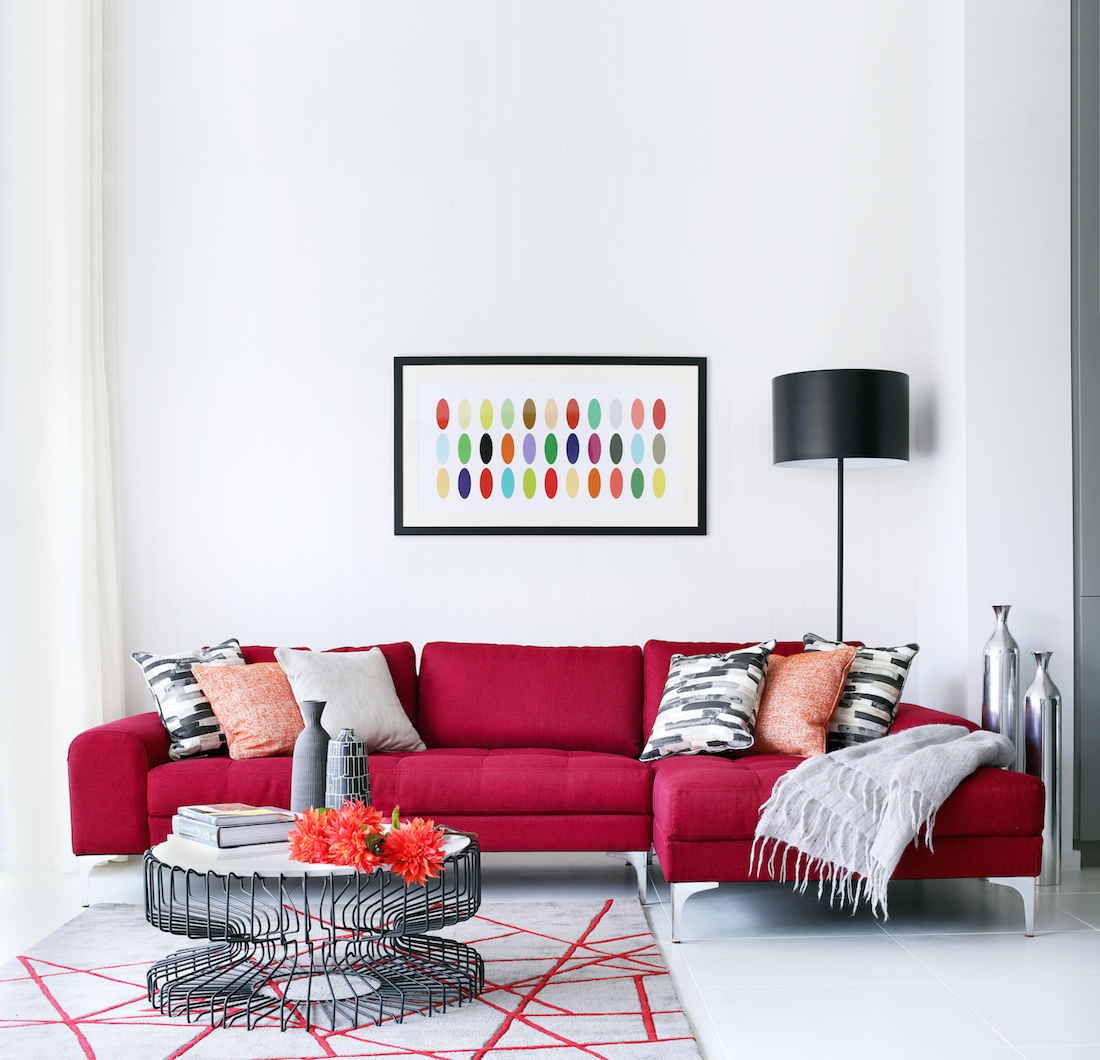 Contemporary Living Room Redesign