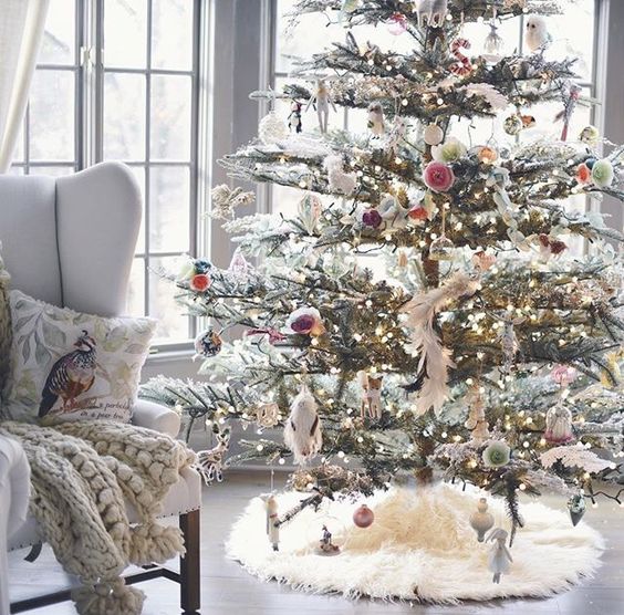 modern Christmas tree decor