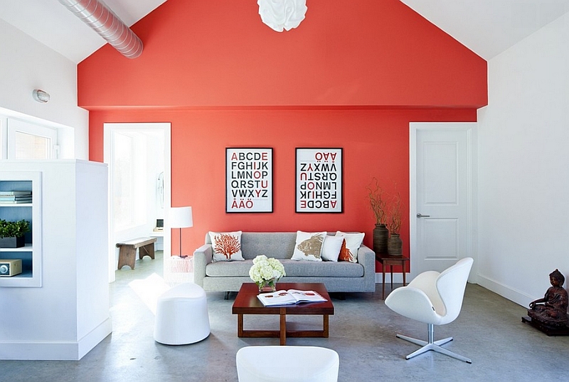Living Coral Living Room