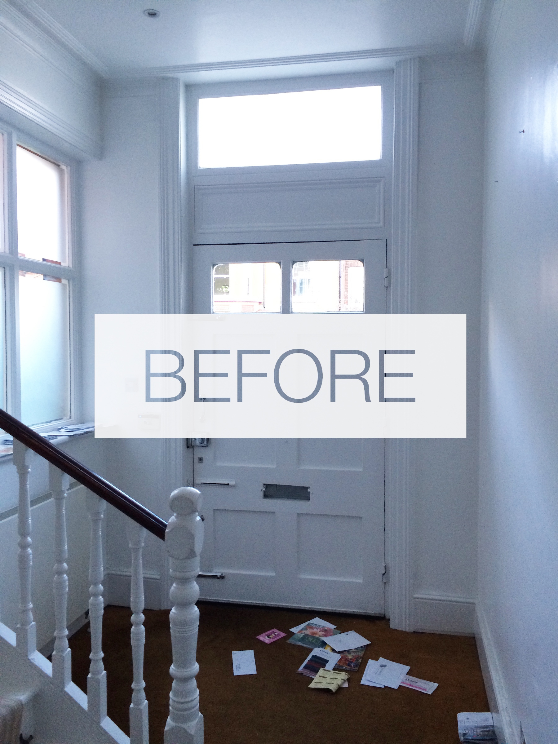 Victorian Home Entry Remodel Before and After
